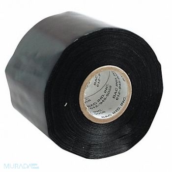 BAC INDUSTRIES Duct Tape Black 3 in x 36 yd 7.5 mil, 3YZR2
