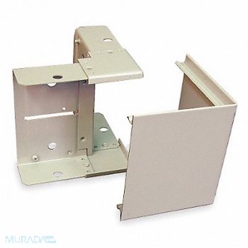 LEGRAND External Elbow Gray Steel Elbows, 3ZA46