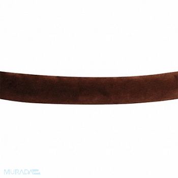 LAWRENCE METAL Classic Barrier Rope 6 ft Brown, 3ZAC2