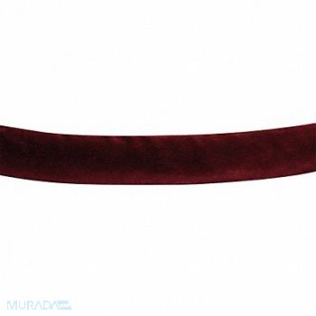 LAWRENCE METAL Classic Barrier Rope 6 ft Maroon, 3ZAD4