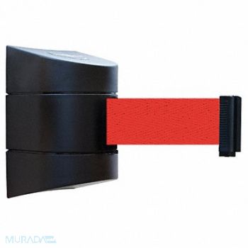 TENSABARRIER D0103 Belt Barrier Black Belt Color Red, 3ZAU9
