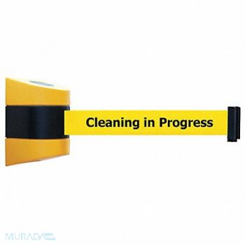 TENSABARRIER D0117 Belt Barrier Yellow Belt Color Yellow, 3ZCR6