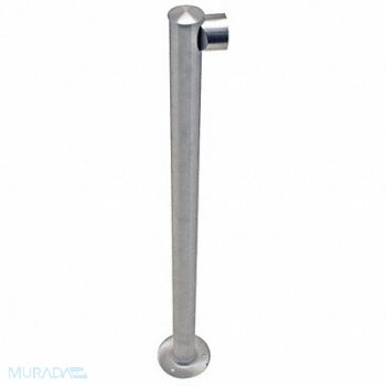TENSABARRIER Adapta-Rail End Post Polished Chrome, 3ZAZ2