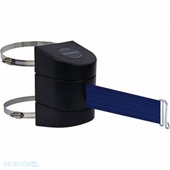 TENSABARRIER D0136 Belt Barrier Black Belt Color Blue, 3ZDE2
