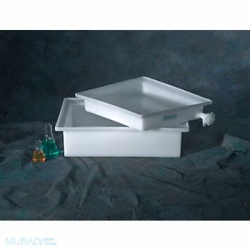 SP SCIENCEWARE Laboratory Tray LDPE 22 in W 18 in D, 3ZFV7