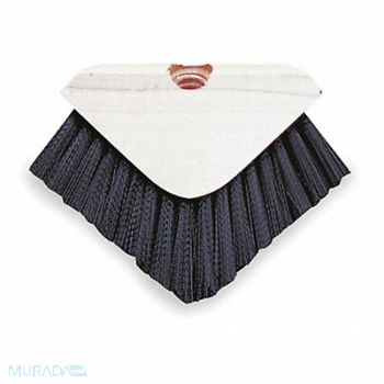 TOUGH GUY Baseboard Brush 5.375 in L Black, 1VAF2