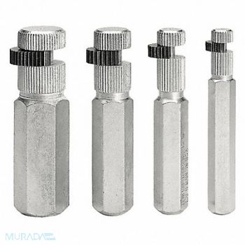 GENERAL Internal Pipe Wrench Set Steel 3-3/4, 3ZG99