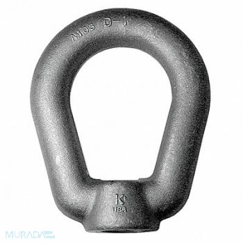 KEN FORGING Eye Nut BkOx Stl 7/8 -9 4in 1PK, 3ZGL9
