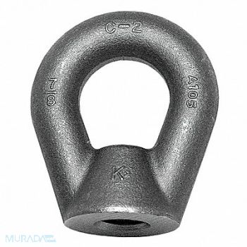 KEN FORGING Eye Nut BkOx Stl 1 1/2 -6 5 1/4in 1PK, 3ZGV1