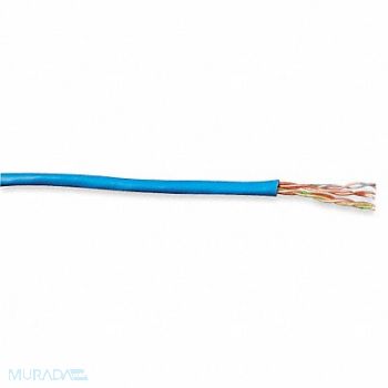 GENSPEED Data Cable Cat 5e 24 AWG 1000ft White, 5MD18