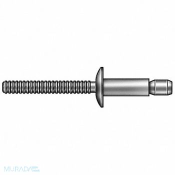 POP AVDEL Blind Rivet 3/16 Dia 0.550 L PK250, 3ZKL3