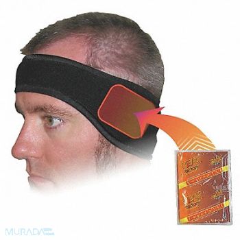 HEAT FACTORY Headband Black Universal, 3ZLA4