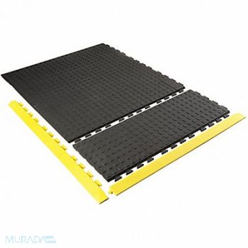 WEARWELL Mat Ramp Yellow 2 x 3ft. 3, 3ZLC4