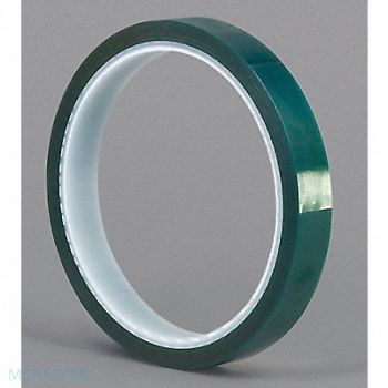 TAPECASE Film Tape 3/8 in x 18 yd Green 3.3 mil, 15C560