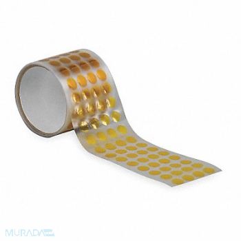 TAPECASE FilmTape 1/4inx1/4in Amber 2.5mil PK1000, 16U711