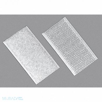TAPECASE Hook and Loop 1x2 In White PK400, 16U735