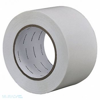 TAPECASE Film Tape 1 in x 36 yd White 9 mil, 15C774