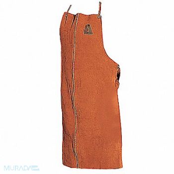STEINER Welding Bib Apron Leather 36 x 24 In, 3ZYV7