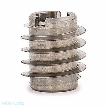 GRAINGER APPROVED Threaded Insert for Wood PK 10, 807TT2