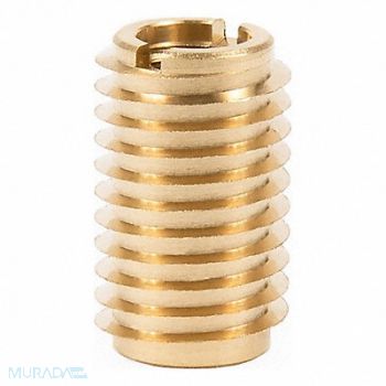 GRAINGER APPROVED Threaded Insert for Wood PK 10, 807TT6