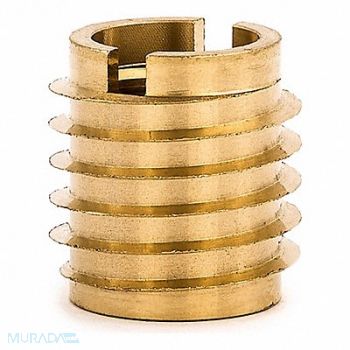 GRAINGER APPROVED Threaded Insert for Wood PK 10, 807TT9