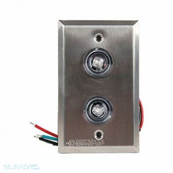 DORTRONICS Weatherproof Door Status Indicator 4-1/2, 400A67