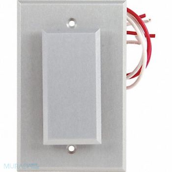 DORTRONICS Push Button 24VDC 3 W Silver Button, 400A86