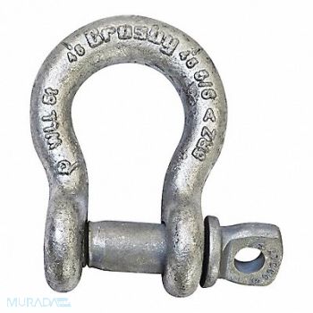 CROSBY Anchor Shackle Screw Pin 1-1/2 Pin Dia, 400D66
