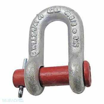 CROSBY Anchor Shackle Round Pin 1-1/2 Pin Dia, 400D71
