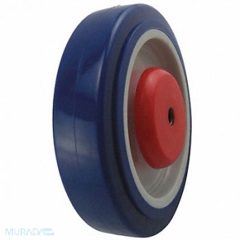 GRAINGER APPROVED PUR Tread on Plastic Core Wheel, 400K34