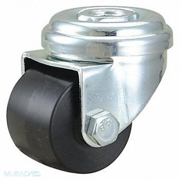GRAINGER APPROVED Low-Profile Bolt-Hole Caster 1-3/8, 400K41