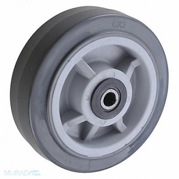GRAINGER APPROVED PUR Tread on Plastic Core Wheel, 400K89