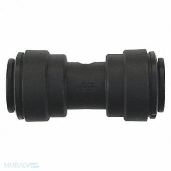 JOHN GUEST Union Connector Black 3/8 Tube PK10, 400L35
