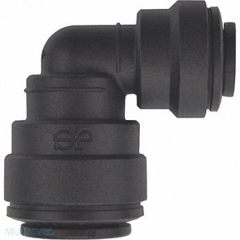 JOHN GUEST Reducing Elbow Black 3/8 1/4 Tube PK10, 400L45