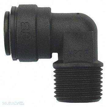 JOHN GUEST Fixed Elbow 3/8 Tube 3/8 Pipe PK10, 400L57