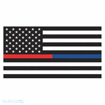 ANNIN CO. US Thin Red and Blue Line Flag 3ft x 5ft, 400P70