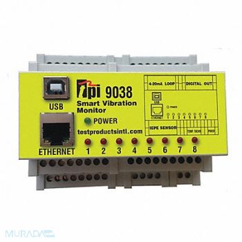 TEST PRODUCTS INTL. Vibration Meter 720mm/sec Velocity, 400R52