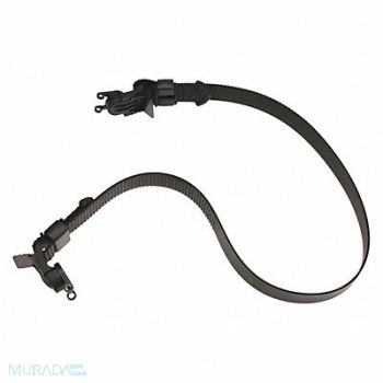 PAULSON Goggle Strap Assembly Black Rubber, 400U12