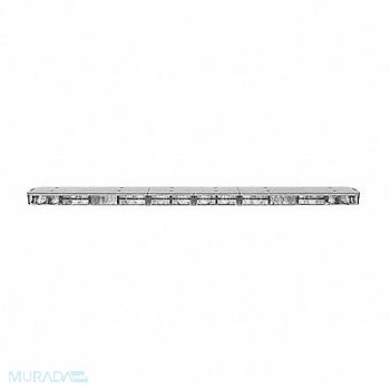 FEDERAL SIGNAL Low Profile Light Bar 53 L Amber White, 401N66