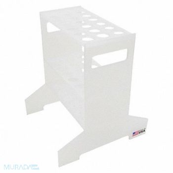 DYNALON Hydrometer Rack 6x3 Format White 10 H, 401R48