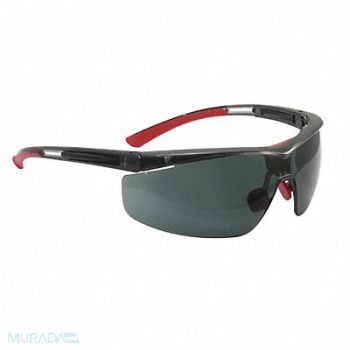 HONEYWELL NORTH Safety Glasses Smoke Lens Black Frame, 401Y62