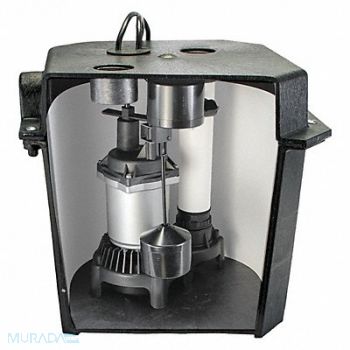 FLOTEC Sink Drain Pump System Piggyback 1/3 HP, 401Z78