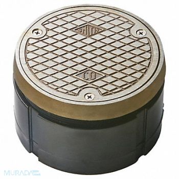 JAY R. SMITH MFG. CO Floor Cleanout Nickel Bronze 5-3/4 in., 45DT47