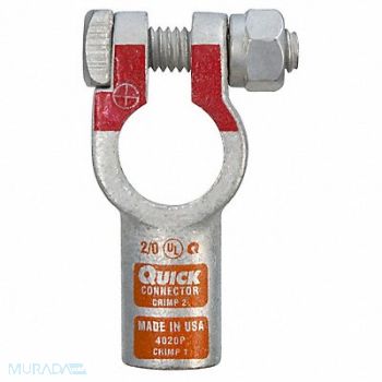 QUICKCABLE Battery Terminal Straight Crimp, 5LLU8