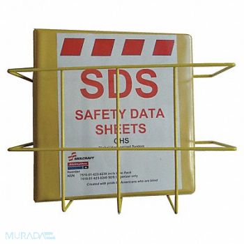 ABILITY ONE SDS Binder Holder English 9 Hx13-1/2 W, 402A02