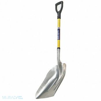 ABILITY ONE Scoop Shovel Aluminum Blade 19 Blade L, 402F52