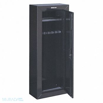 STACK-ON Weapon Storage Cabinet Rifle Style Blk, 402L99