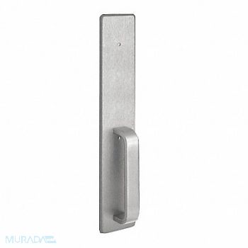 PRECISION Exit Device Trim Silver Overall 2-3/4 W, 402M88