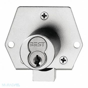 BEST Intchge Core Dead Bolt Locks Slv Diamond, 402T57
