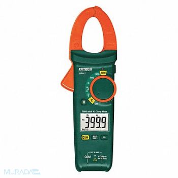 EXTECH Clamp Meter Digital AAA 400 Max AC Amps, 404K05